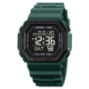 Чоловічий спортивний годинник Skmei 1988DKGN Dark-Green з електронним циферблатом та водонепроникністю 5 ATM