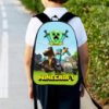 Рюкзак дитячий майнкрафт «Minecraft» 34х27см, міський ранець для хлопчика з принтом (00311)