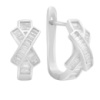 Серебряные серьги CatalogSilver с фианитами (2184225)