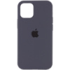 Чохол для Apple iPhone 13 Pro Max - Silicone Case Full Protective (AA) (Сірий / Dark Grey) - купити в SmartEra.ua