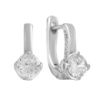 Серебряные серьги CatalogSilver с фианитами (2136453)