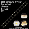 LED підсвітка Samsung TV 65« CY-N065HGLV2H UE65NU7470U UE65RU7090U HG65EJ690UBXEN HG65NJ670 LH65QBNEBGC 1шт.