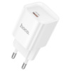 Набор СЗУ 110-240V HOCO C146A, 1xUSB-C, PD20W, White, Box