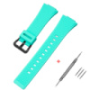 Ремінець для Casio G-Shock GA-100/110 Light Green BK салатовий полімерний