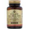 Фолієва Кислота (В9), Folic Acid, 400 мкг, Solgar, 250 таблеток