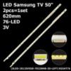 LED підсвітка Samsung TV 50« UA50ES5500 UA50ES5500R LE500BGA-B1 T500HVN01.5 LE500BGA-B2 2шт.