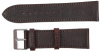 Ремінець для годинника зі шкіри Mykhail Ikhtyar Ш24 мм темно-коричневий