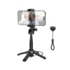 Селфі-трипод HOCO K27 Magic portable mini live broadcast stand (39cm) Black (6942007654067)