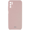 Чохол Silicone Cover Full Camera (AAA) для Xiaomi Redmi Note 10 5G / Poco M3 Pro (Рожевий / Pink Sand) - купити в SmartEra.ua