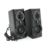 Колонки 2.0 JEDEL S-570 USB+3.5mm+Bluetooth, 2x3W, 30Hz-16KHz, с LED подсветкой, 180х95х90 мм, Black, BOX