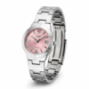 Жіночий годинник Casio LTP-1241D-4A у класичному стилі з рожевим циферблатом та мінеральним склом