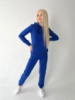 Жіночий спортивний костюм на флісі «Impuls» оптом | Батал | Розпродаж моделі Електрик, 54-56