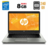 Ультрабук HP EliteBook 840 G2 / 14« (1600x900) TN / Intel Core i5-5300U (2 (4) ядра по 2.3 - 2.9 GHz) / 8 GB DDR3 / 240 GB SSD / Intel HD Graphics...