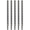 Полотна для лобзиків T313AW MILWAUKEE, 155мм, (5шт), (ізоляційні матерали, гума)