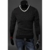 Мужской свитер Белые точки, мужской пуловер, кофта мужская, чоловіча кофта