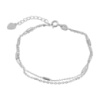 Серебряный браслет CatalogSilver с без камней, вес изделия 1,54 гр (2094173) 1720 размер