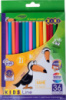 Кольорові олівці, 36 кольорів, KIDS LINE