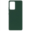 Чохол Silicone Cover Full without Logo (A) для Samsung Galaxy A72 4G / A72 5G (Зелений / Dark green) - купити в SmartEra.ua