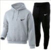 Костюм зимовий Nike колір сірий , чорний