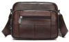 Сумка чоловіча флотар шкіряна 714988 Коричнева