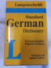 Langenscheidt's Standard German Dictionary: German-English English-German