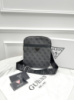 Чоловіча сумка Guess чорна Vezzola Smart Mini Crossbody чорний