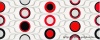 Red Circles Inserto Ceramika-Konskie 20х50 Кераміка Кінські Ред Секлс Інсерто