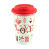 Термочашка «Mug to go love», фарфор