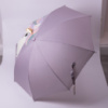 Классический детский зонт-трость механический из полиэстера прочный надежный 8 спиц диаметр 89 см Фиолетовый HP-23-12V