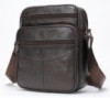 Мессенджер мужской кожаный 20346 Vintage Коричневый