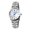 Жіночий годинник Skmei 9071BU-S Blue Lady зі сріблястим браслетом та мінеральним склом