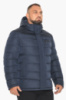 Мужская куртка Braggart зимняя с капюшоном - 49768 тёмно-синий цвет