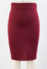 Жіноча червона трикотажна спідниця