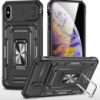 Ударостійкий чохол Camshield Army Ring для Apple iPhone X / XS (5.8«)