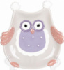 Набор 4 блюда «Owl Family» 18.9см керамика (десертные тарелки)