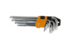 Набор Torx ключей LT - 9 шт. (T10-50 мм) удлиненные 1 шт.