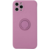 Чохол TPU Candy Ring Full Camera Для Apple iPhone 12 Pro (6.1«») (Ліловий / Lilac Pride) - купити в SmartEra.ua