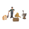 Детский игрушечный набор «Ферма» Q9899-T7_4 гусь, овца, кролик