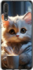 Чехол на Huawei P20 Pro White cat 5646u-1470