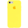 Чохол Silicone Case Full Protective (AA) для Apple iPhone 7 / 8 / SE (2020) (4.7«), Жовтий / Yellow - купити в SmartEra.ua