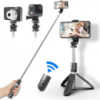 Универсальный штатив тренога для телефона Selfie Stick L02 Bluetooth монопод-трипод штатив селфи палка