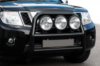 Кенгурятник WT018 Black (нерж) для Nissan Navara 2006-2015 гг