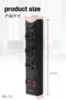 Хаб/СЗУ/подовжувач 3 розетки/4USB BKL-01 (2 м)