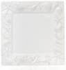 Блюдо керамическое «Морской Бриз» 26х26х2.4см, белое