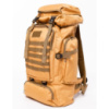 Армейский рюкзак тактический 70 л  + Подсумок  Водонепроницаемый туристический рюкзак. Цвет: койот