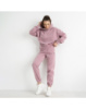 Спортивний костюм із тринитки на флісі Yola . Пудра