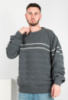 Чоловічий сірий светр