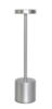 Світлодіодна настільна лампа з сенсорним керуванням на акумуляторі Tablelamp Silver