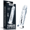 Прозорий фалоімітатор на присосці «FLAWLESS CLEAR DILDO 7.0» від Love Toy (довжина 18 см.)