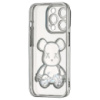 Чохол Shining Bear Case для iPhone 15 Pro Silver (Код товару:39358)